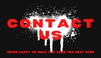 contact us we are happy to help you take the next step